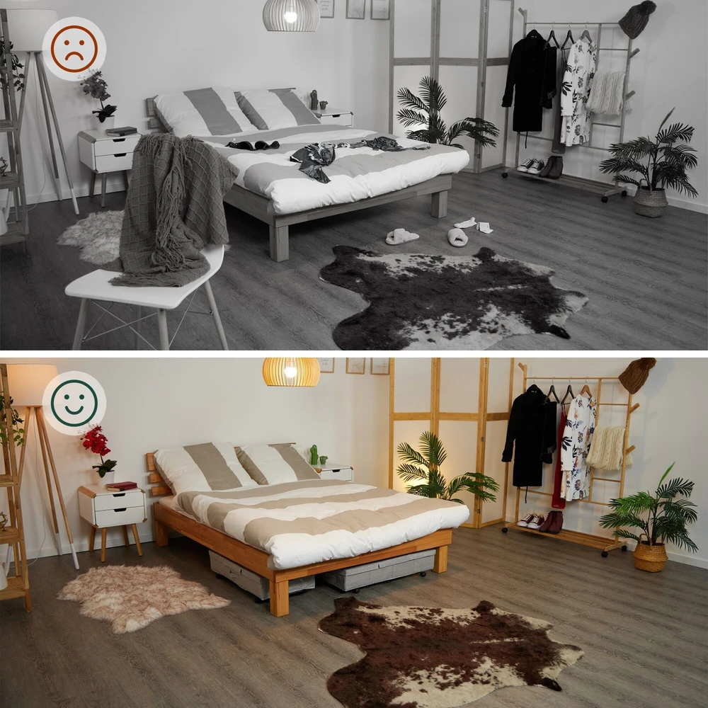 Relaxdays 2 laikymo dėžių po lova rinkinys