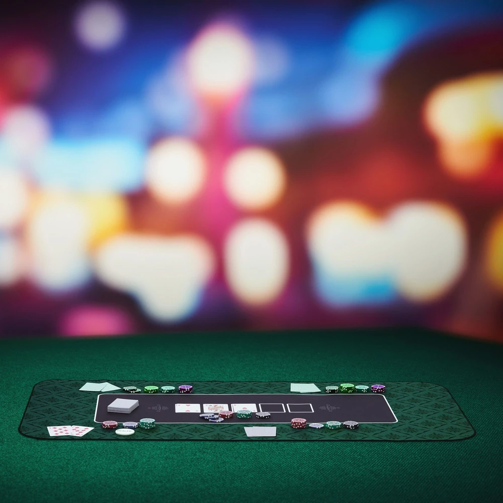 Relaxdays Pokerio kilimėlis, 120x60 cm