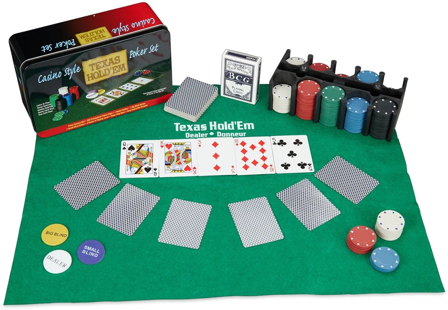 Relaxdays Didelis pokerio rinkinys