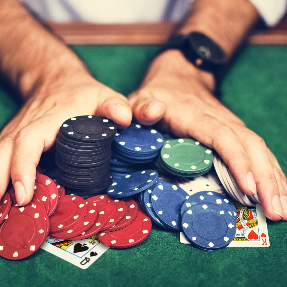 Relaxdays Didelis pokerio rinkinys