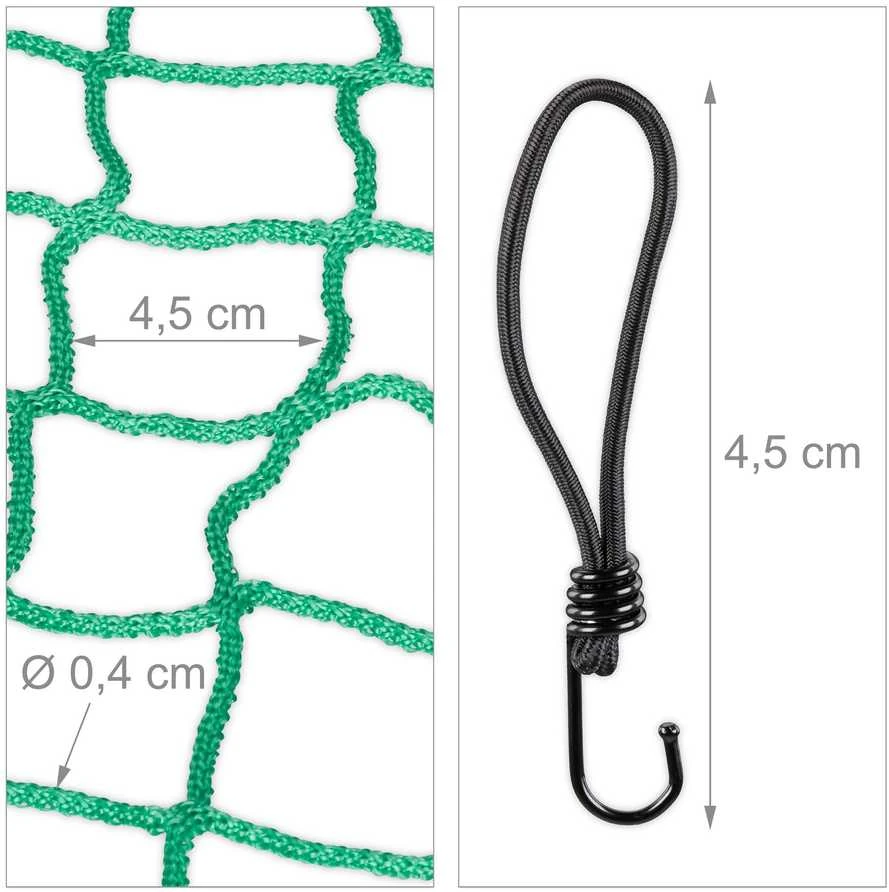 Relaxdays Priekabos ir bagažo tinklas 2.5 x 3.5 m
