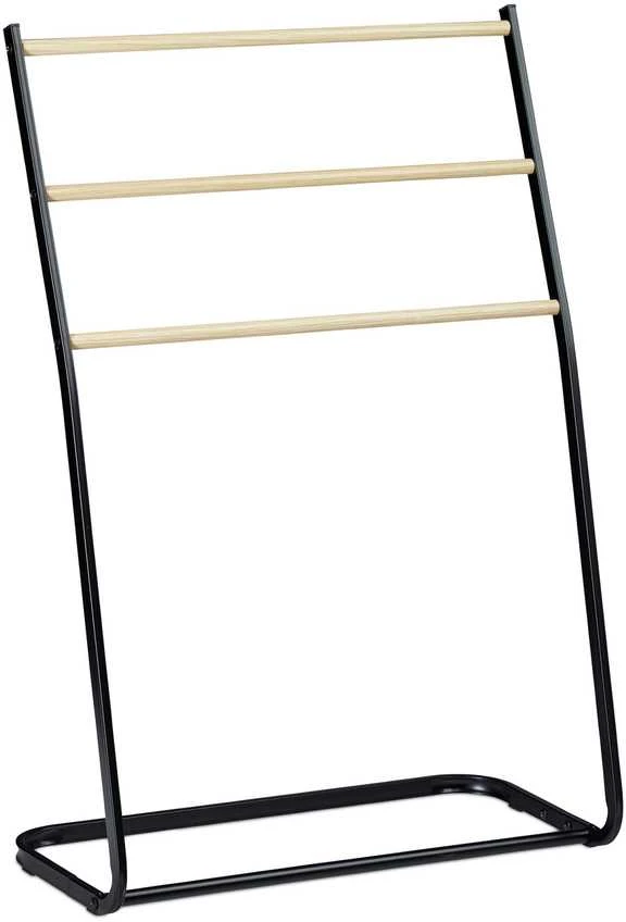 Relaxdays Pastatomas metalinis rankšluosčių stovas
