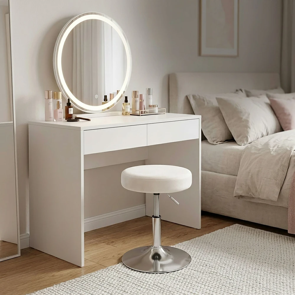 Relaxdays Reguliuojamas makiažo taburetė