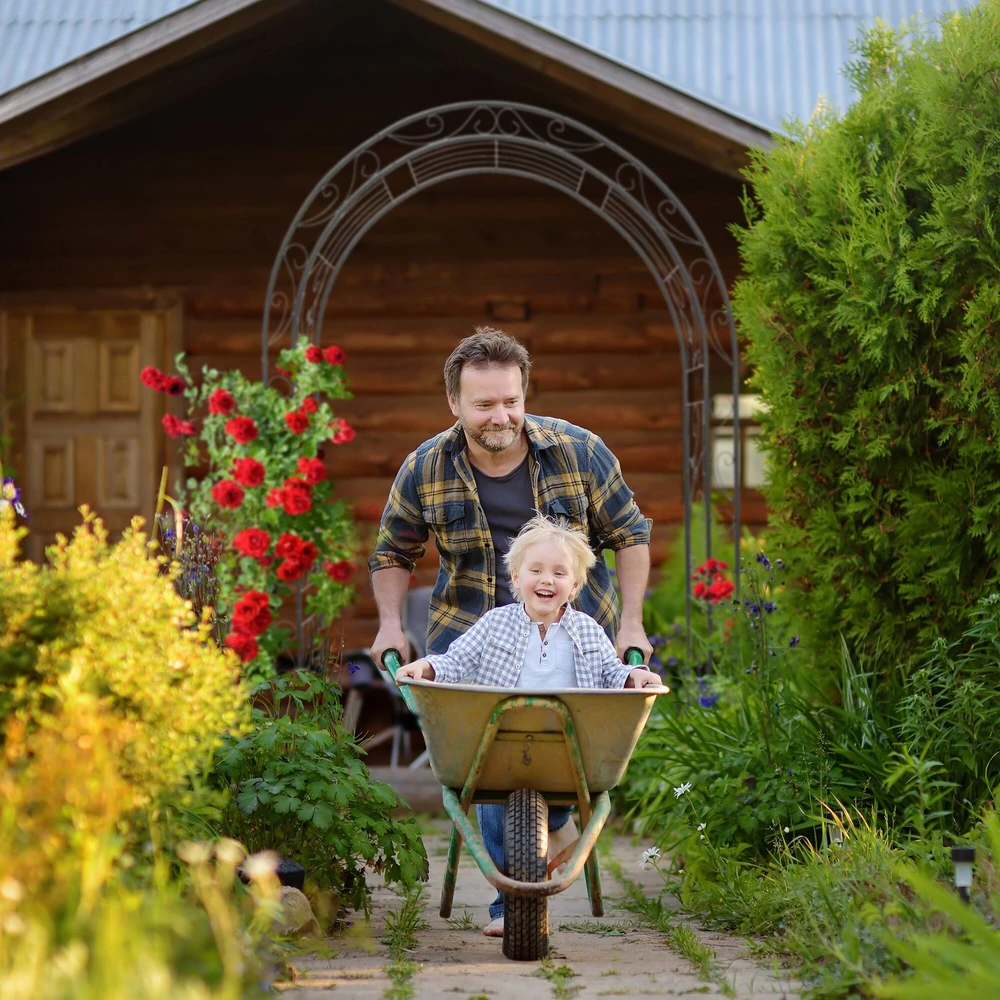 Relaxdays Rožių arka su lapais