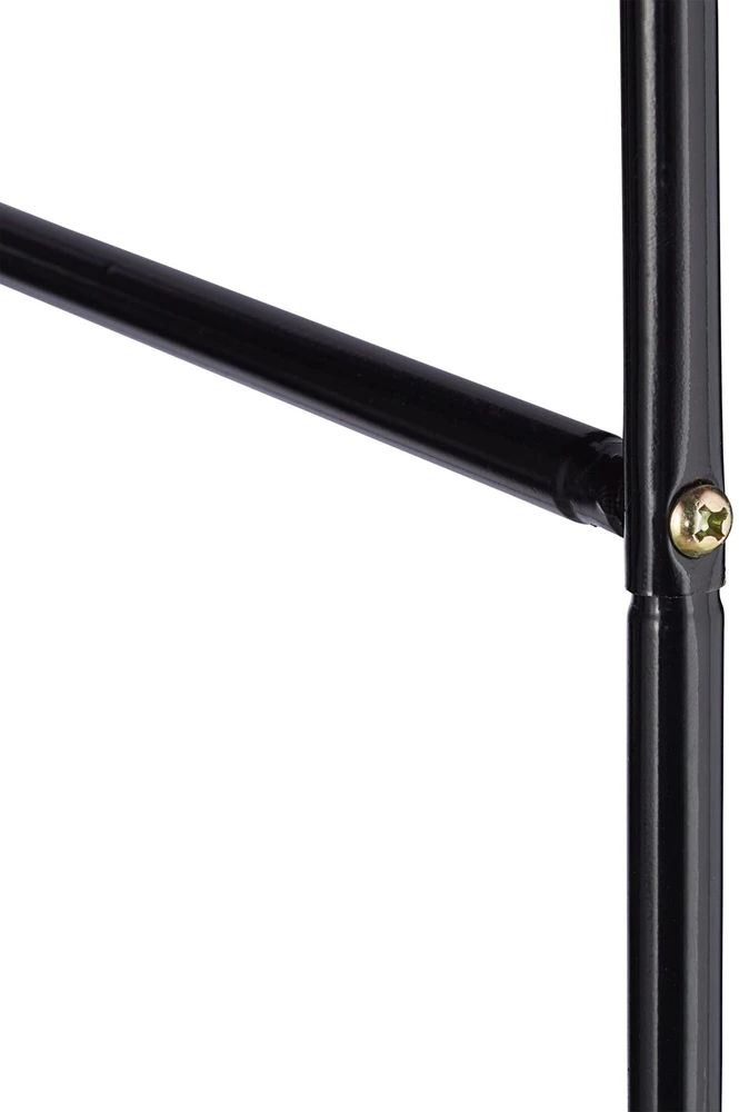 Relaxdays Juoda rožių arka 260 cm aukščio