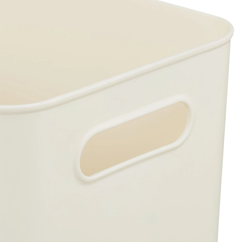 Relaxdays Daiktadėžių rinkinys su bambukiniu dangčiu