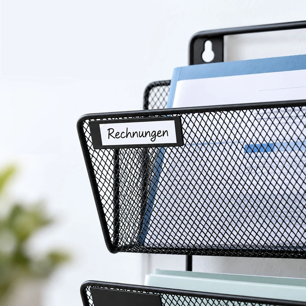 Relaxdays Sieninis žurnalų laikiklis iš geležies