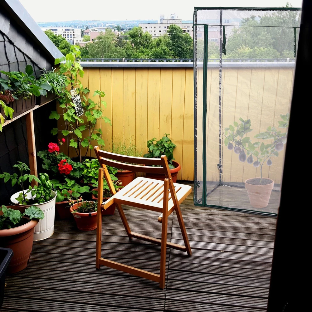 Relaxdays Pomidorų šiltnamis iš PVC