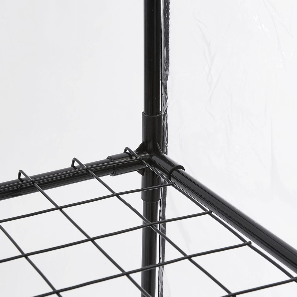 Relaxdays Balkono šiltnamis su 5 lentynomis