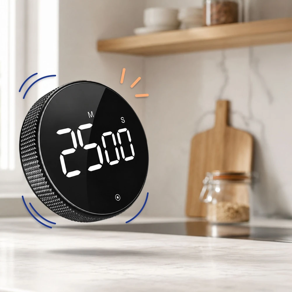 Relaxdays Skaitmeninis virtuvinis laikmatis su LED ekranu