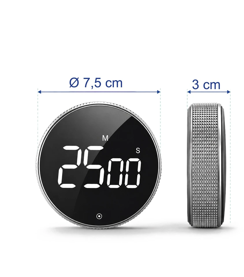 Relaxdays Skaitmeninis virtuvinis laikmatis su LED ekranu