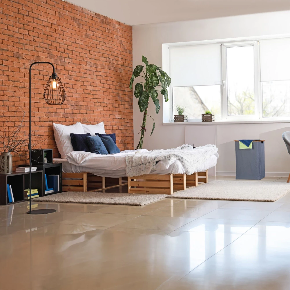 Relaxdays Pilkas skalbinių krepšys su dangčiu 105 L