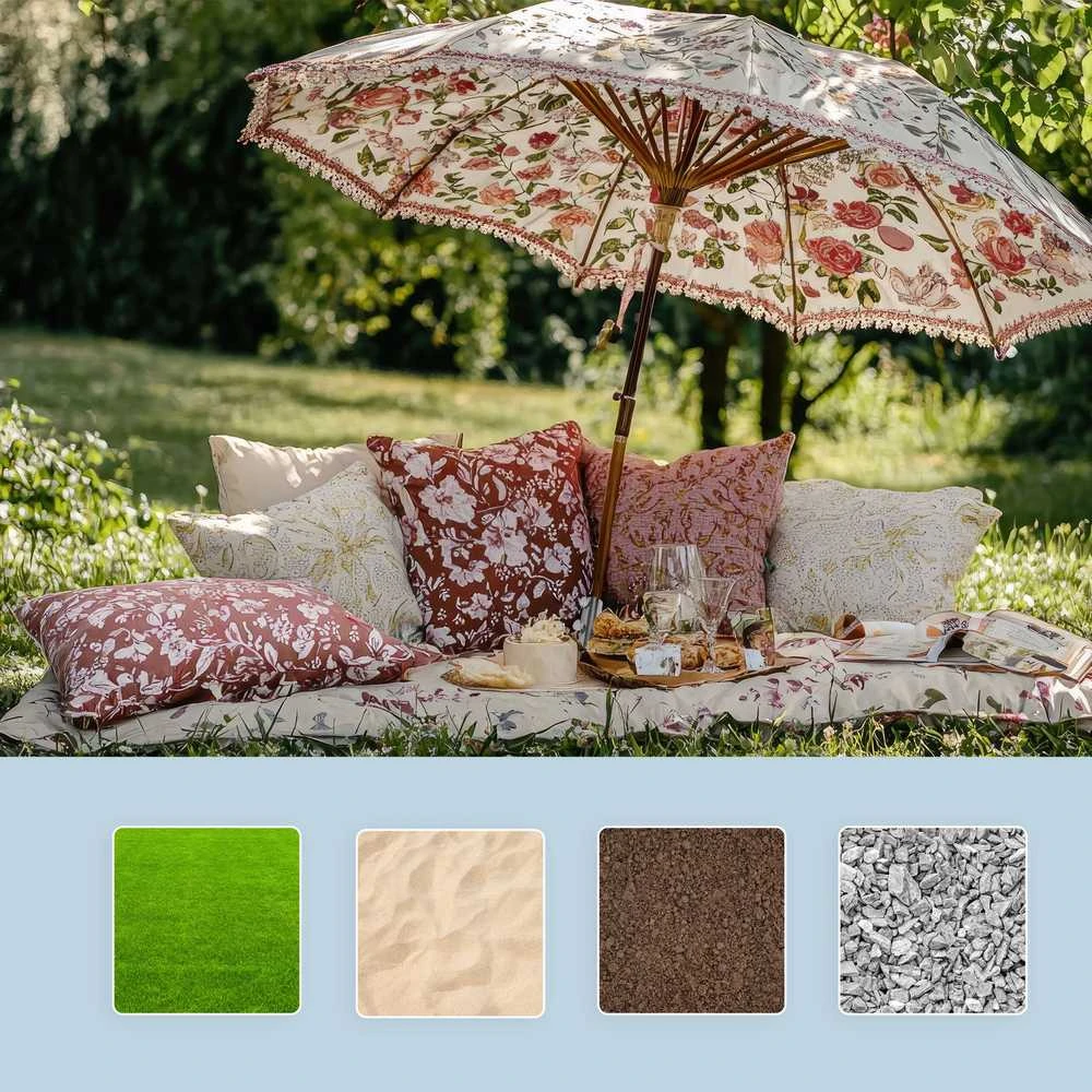 Relaxdays Skėčio smaigas žemei 25–32 mm