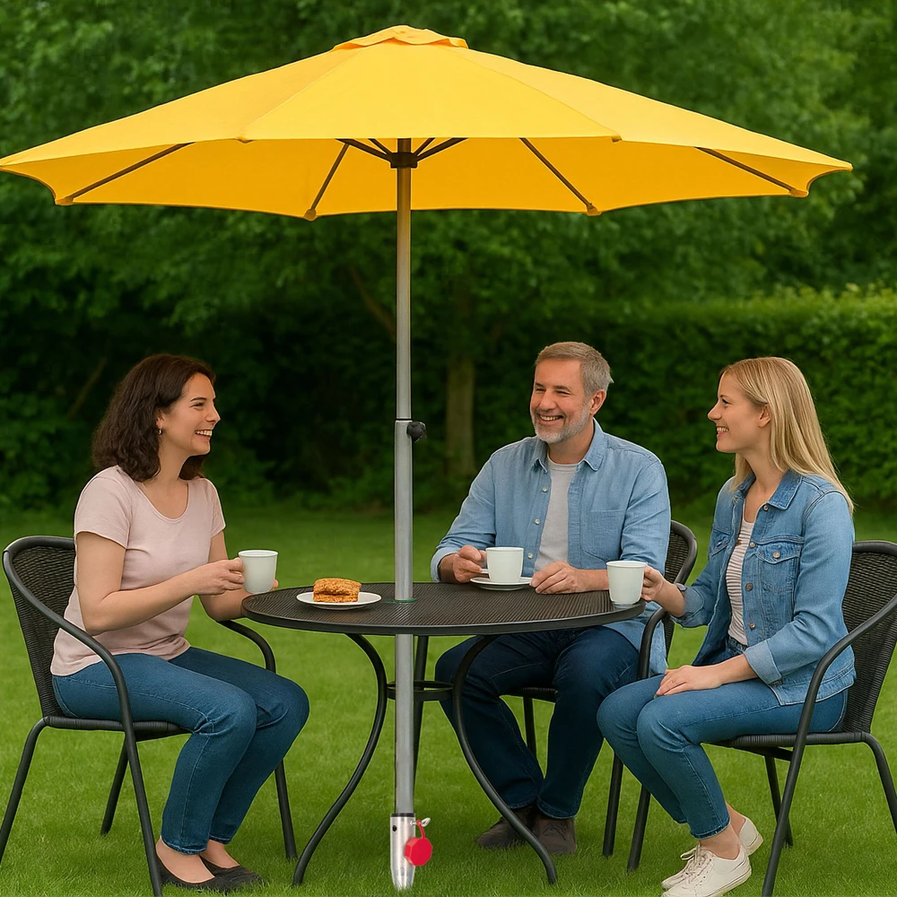 Relaxdays Skėčio įsukamas į žemę inkaras