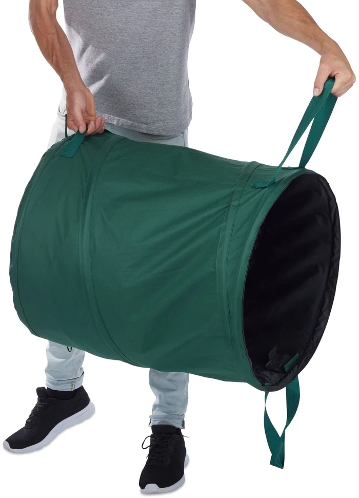 Relaxdays 3 dalių iššokančių sodo maišų rinkinys 160 L