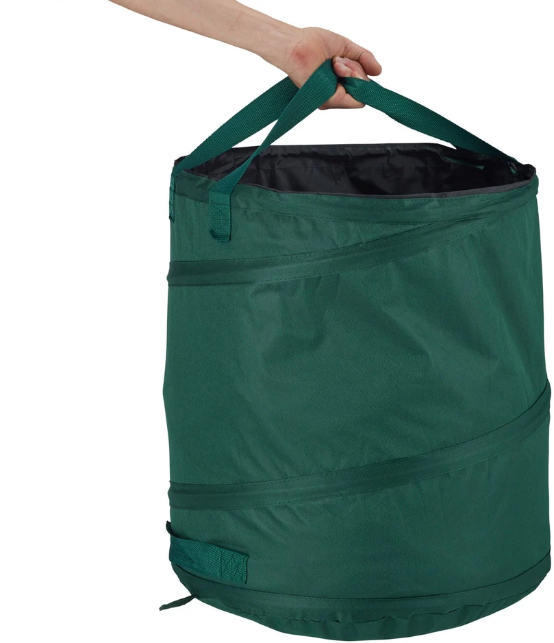 Relaxdays 3 iššokančių sodo maišų rinkinys 60 L žalias