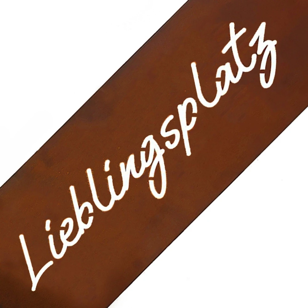 Relaxdays Sodo smeigtukas su rūdžių patina