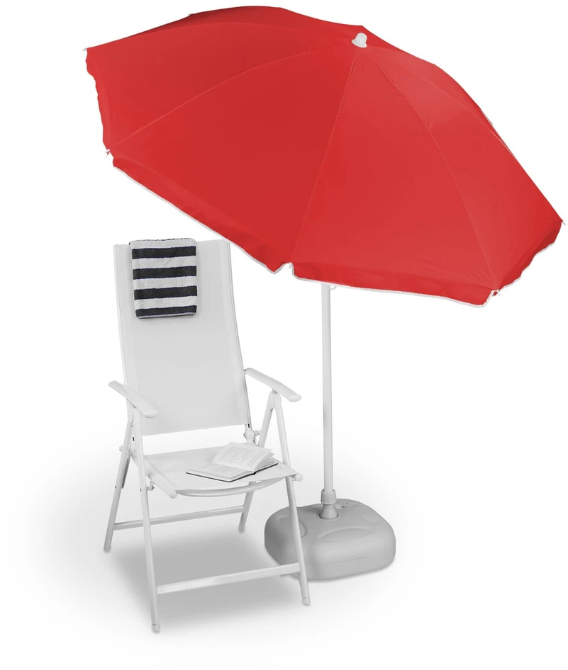 Relaxdays 180 cm sodo skėtis