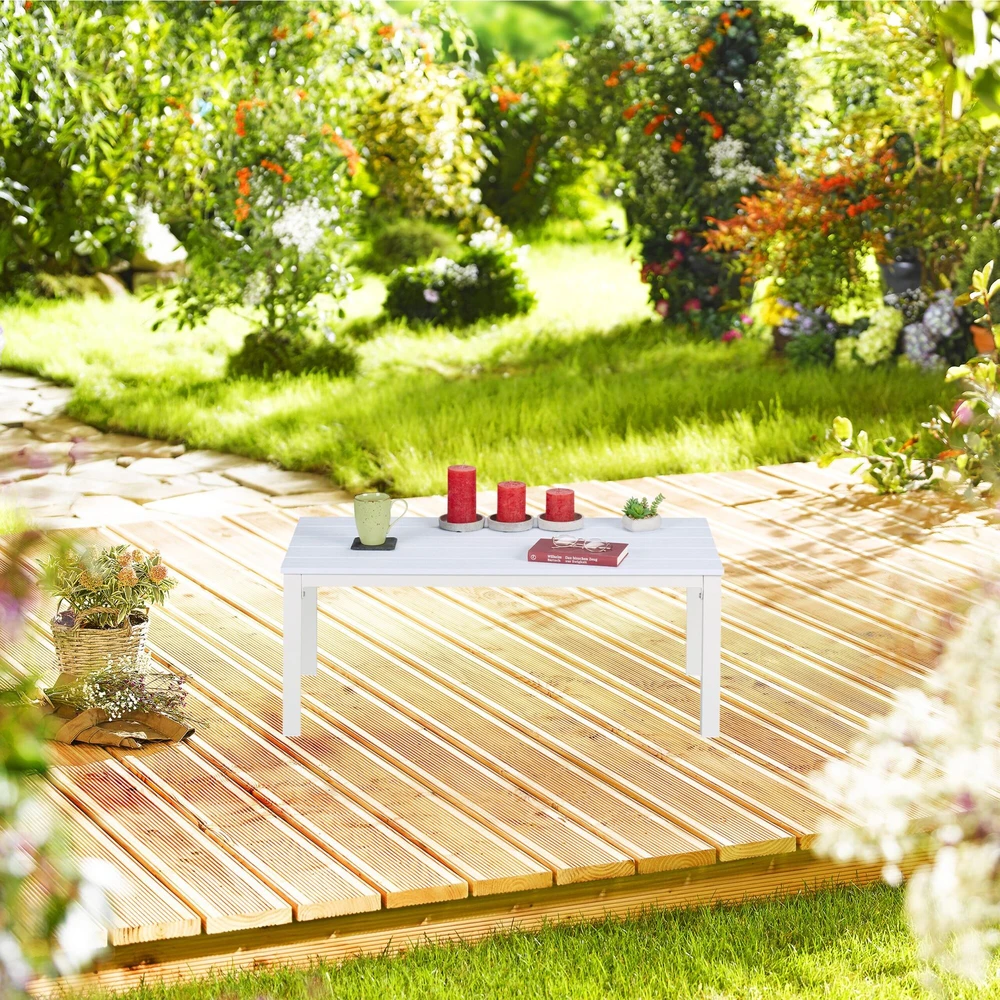 Relaxdays Stačiakampis sodo stalas