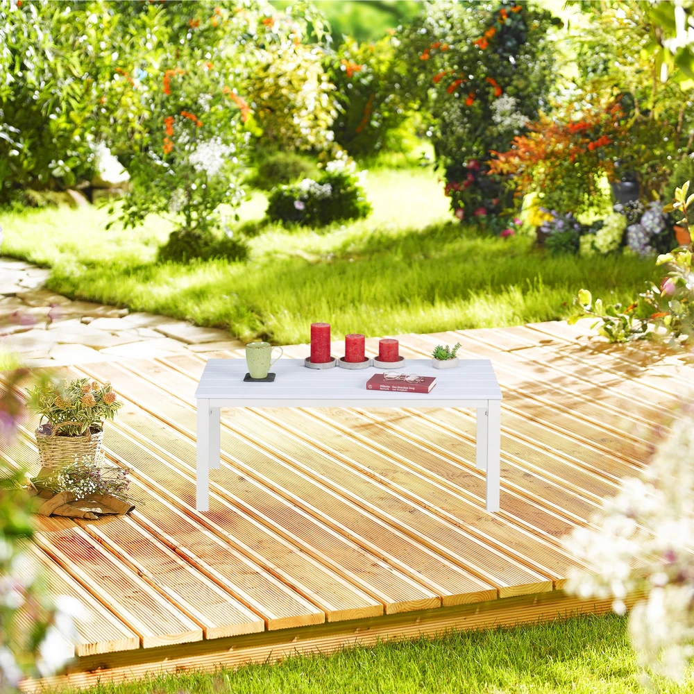Relaxdays Stačiakampis sodo stalas