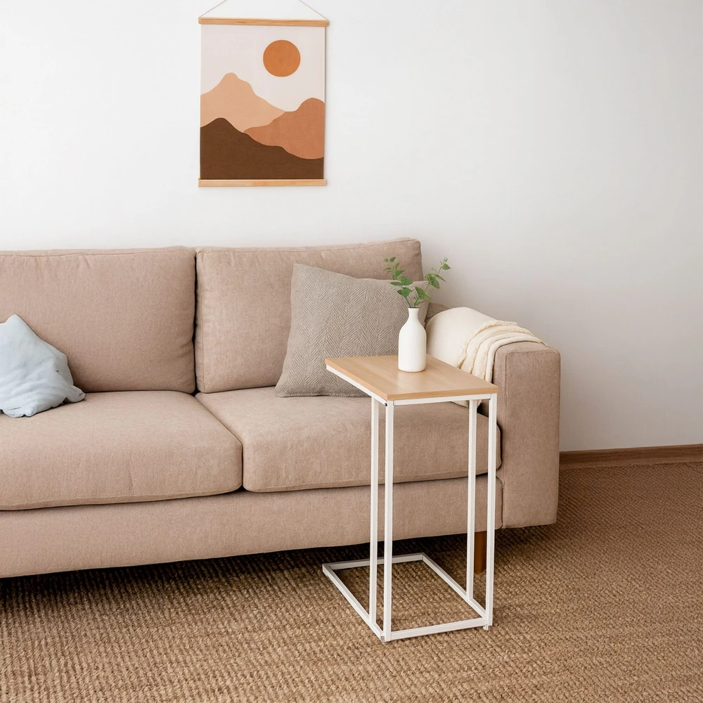 Relaxdays Šoninis staliukas, 64x50x35 cm