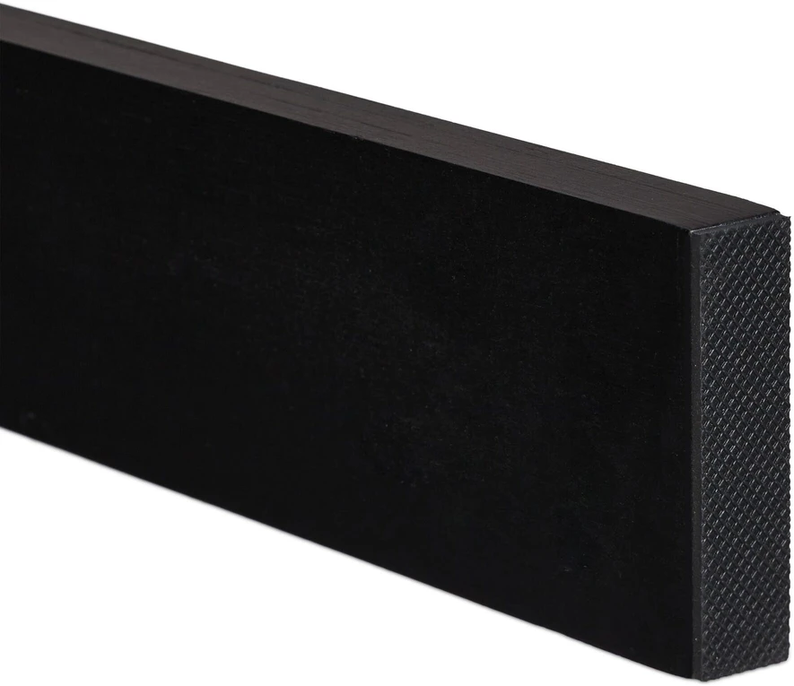 Relaxdays Stalčiaus pertvarų rinkinys, 4 dalys, 6x1,5x46-56 cm, juoda