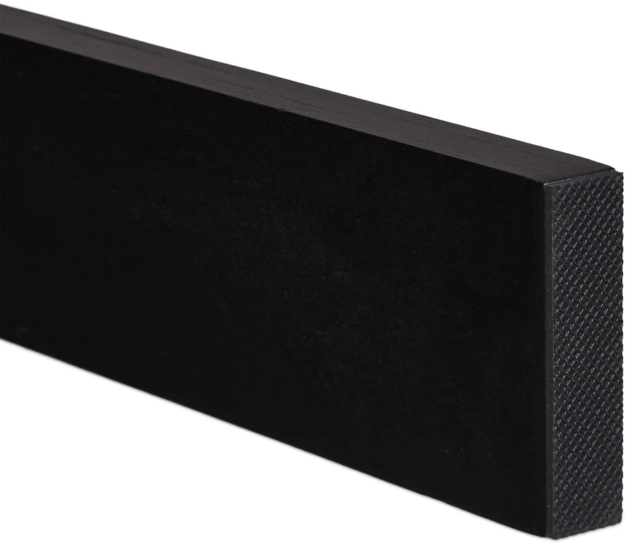 Relaxdays Stalčiaus pertvarų rinkinys, 4 dalys, 6x1,5x46-56 cm, juoda