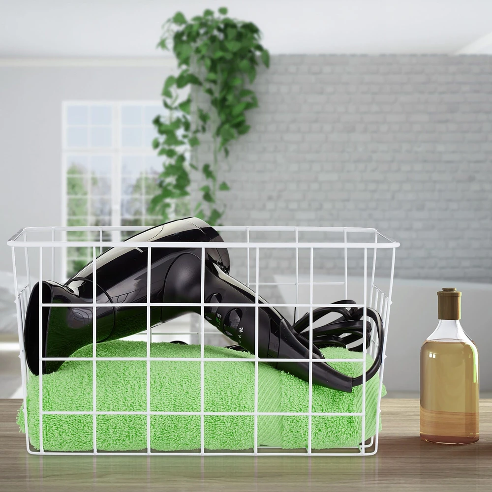 Relaxdays 3 vnt. stalo organizatoriaus krepšelių rinkinys
