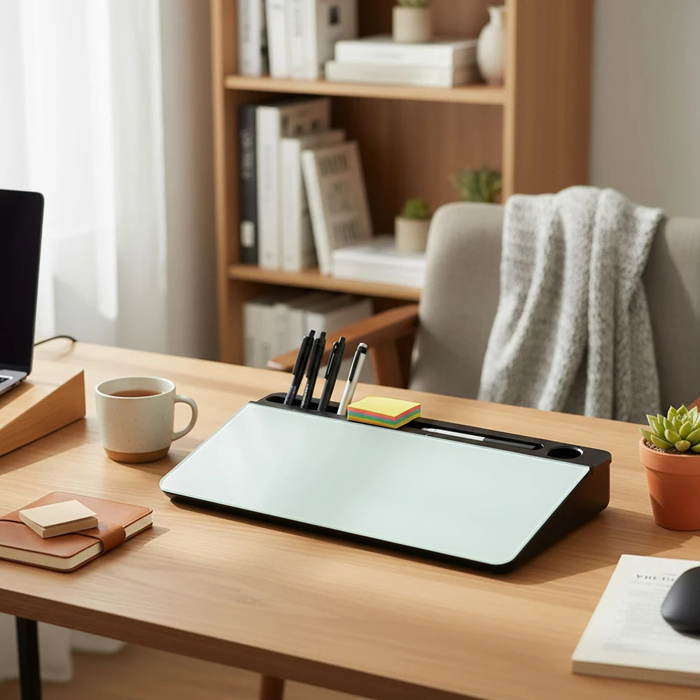 Relaxdays Stalo organizatorius su užrašų lenta