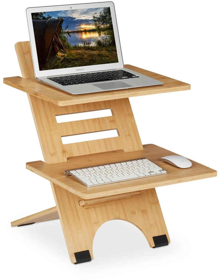 Relaxdays Pastatomas stalo priedas darbui stovint