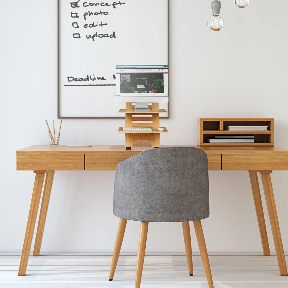 Relaxdays Pastatomas stalo priedas darbui stovint