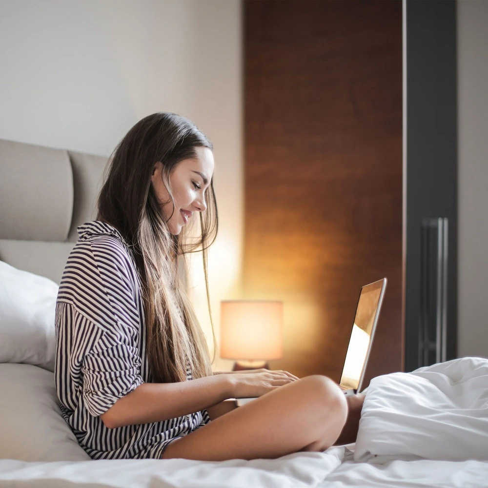 Relaxdays Naktinė lempa su lietimu