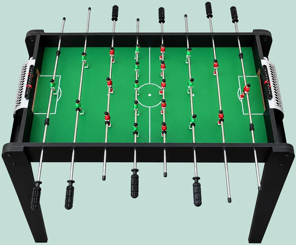 Relaxdays Stalo futbolas + 3 kamuoliukai