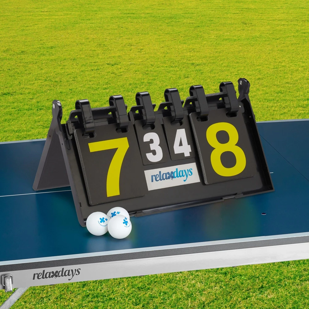 Relaxdays Pastatomas stalo teniso taškų skaičiuotuvas