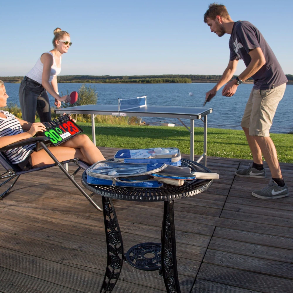 Relaxdays Stalo teniso rinkinys su 2 raketėmis