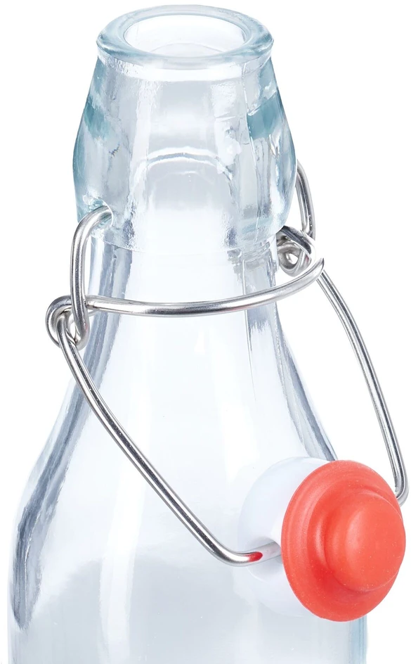 Relaxdays 24 svirtele uždaromų buteliukų rinkinys 250 ml