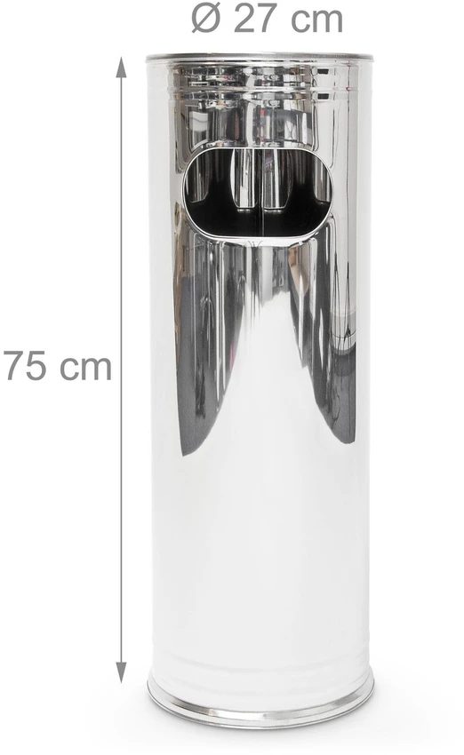 Relaxdays Lauko stovimas peleninė 75 cm