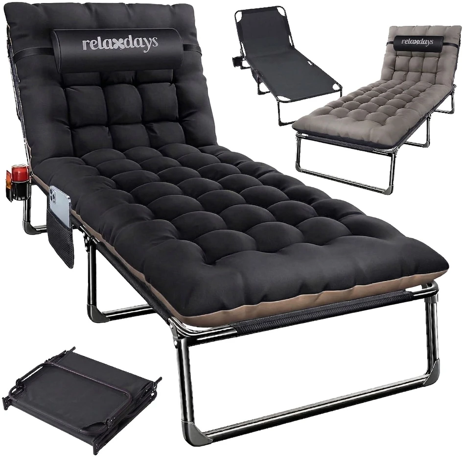 Relaxdays Sulankstoma stovyklinė lova, 250 kg
