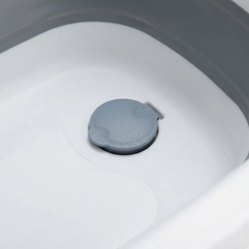 Relaxdays Sulankstoma kūdikio vonelė ir pagalvėlė