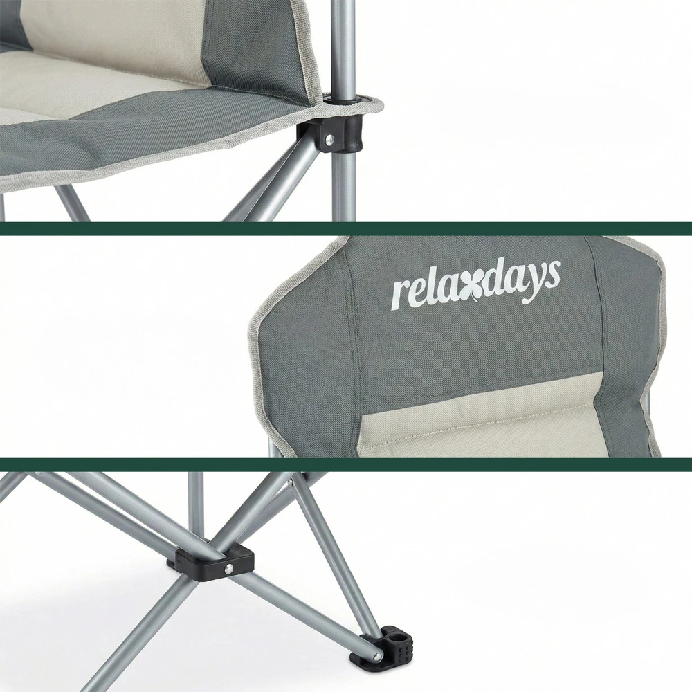 Relaxdays Sulankstoma kempingo kėdė
