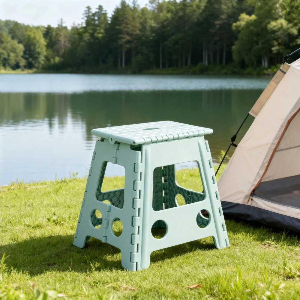 Relaxdays Sulankstoma taburetė XL