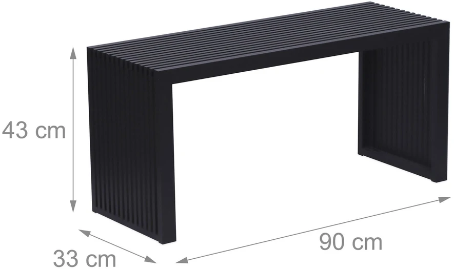 Relaxdays Minimalistinis bambukinis suoliukas