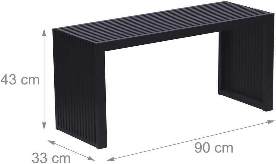 Relaxdays Minimalistinis bambukinis suoliukas
