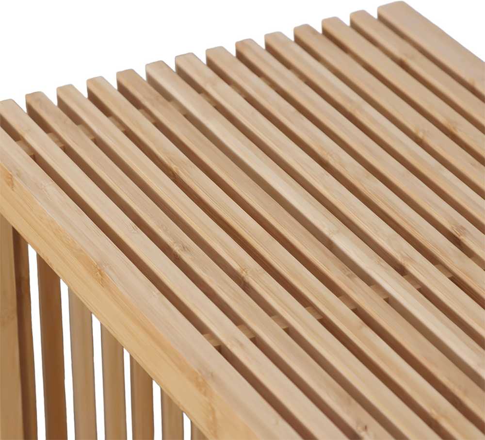 Relaxdays Minimalistinis bambukinis suoliukas