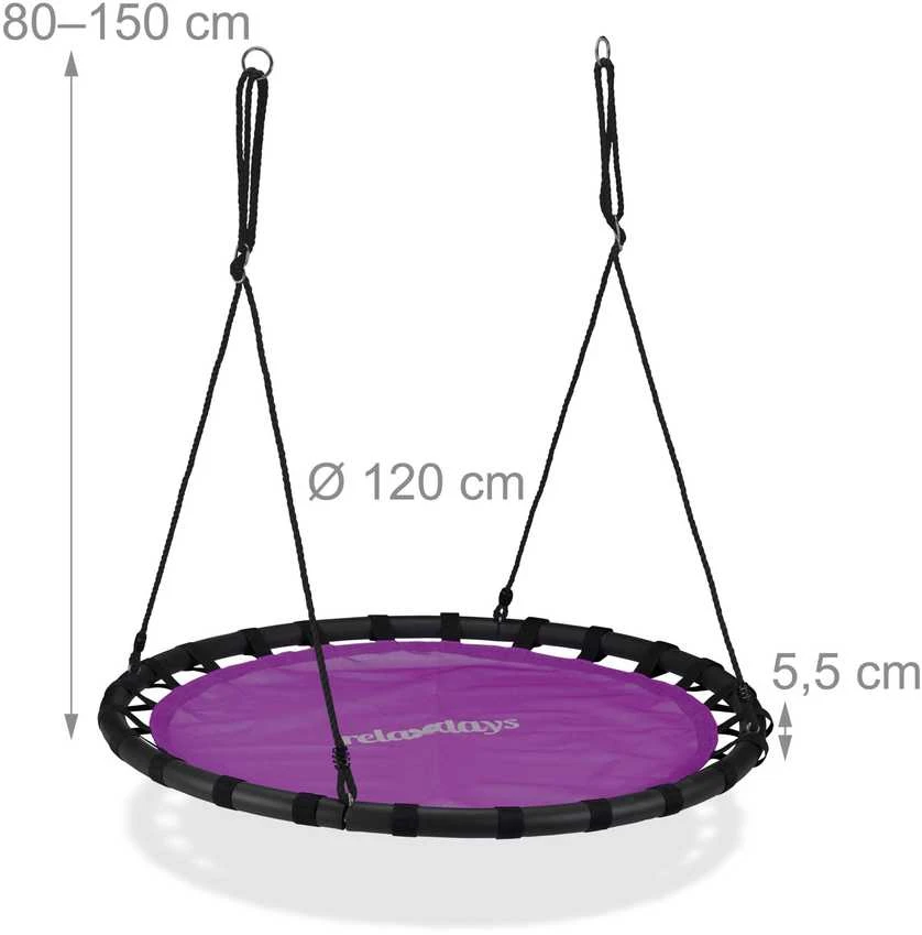Relaxdays 120 cm lizdinės sūpynės
