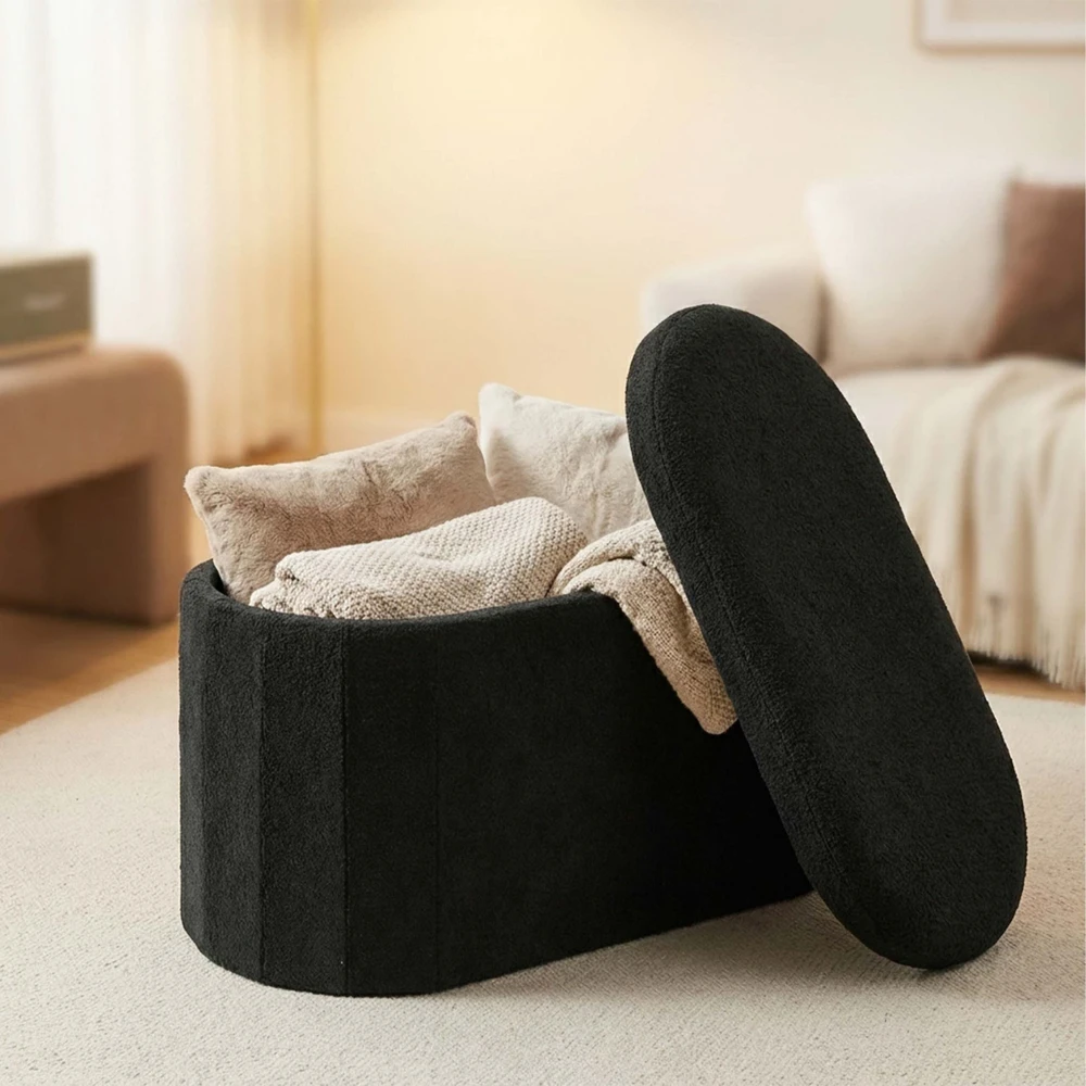 Relaxdays Teddy audinio suoliukas su daiktadėže