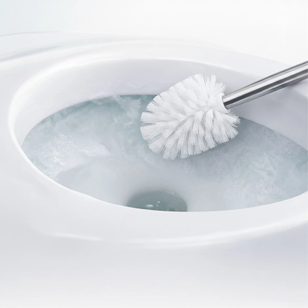Relaxdays Tualeto šepetys + 5 atsarginės galvutės Ø8 cm