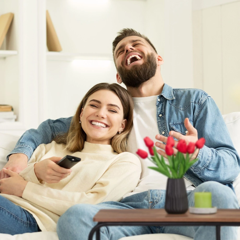 Relaxdays TV staliukas su lentyna