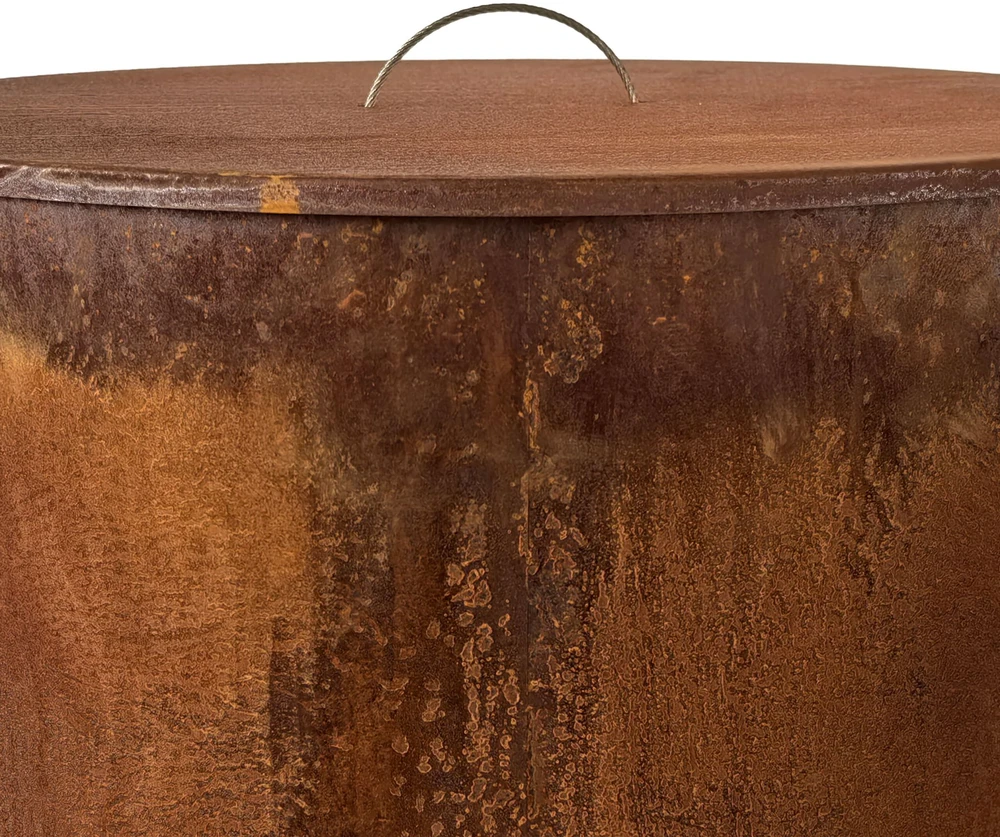 Relaxdays Corten plieno ugnies statinė