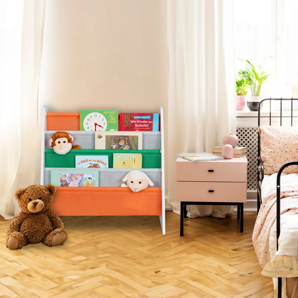 Relaxdays Vaikiška lentyna su miško gyvūnais